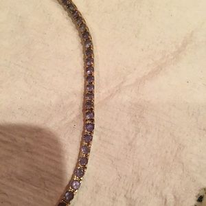 SOLD Tanzanite bracelet